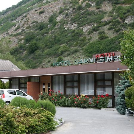 Hotel Garni Simplon Brigerbad Kültér fotó