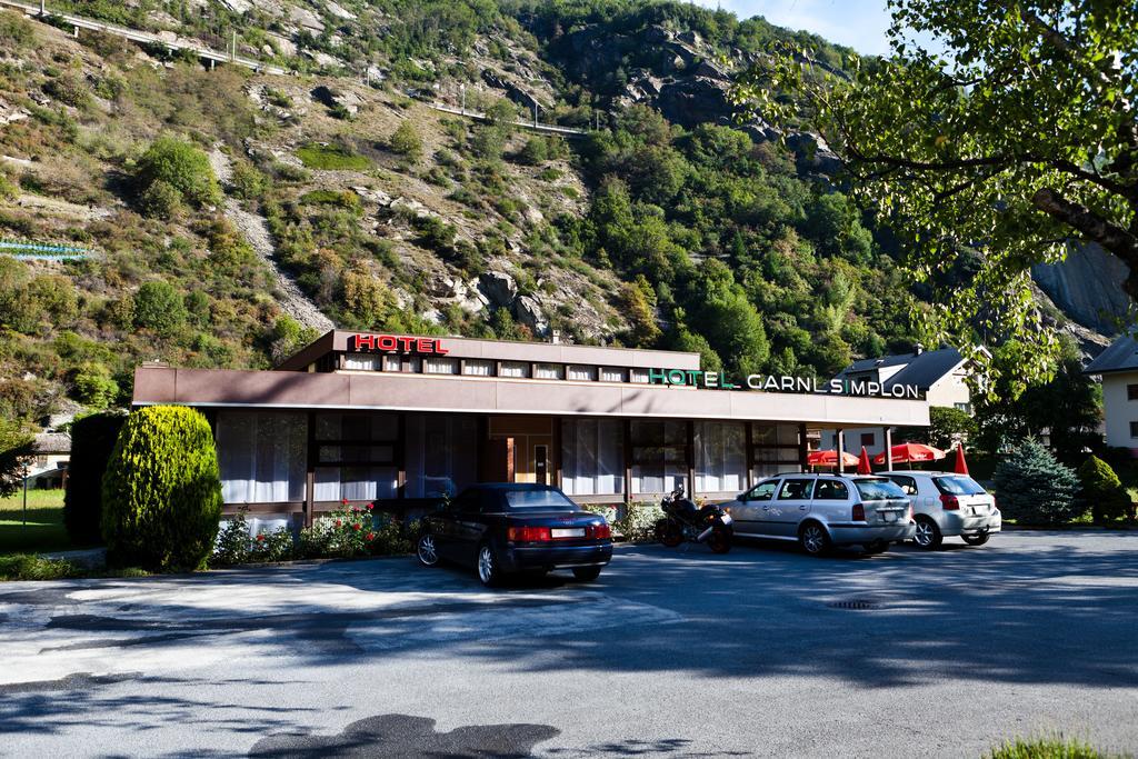 Hotel Garni Simplon Brigerbad Kültér fotó