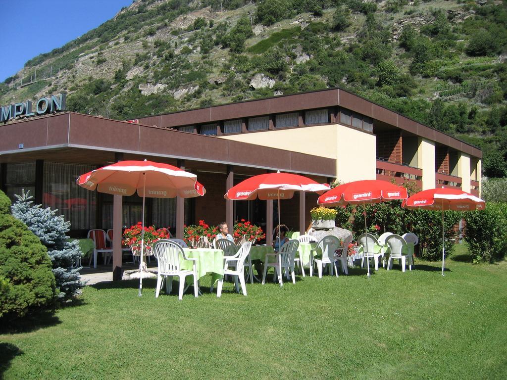 Hotel Garni Simplon Brigerbad Kültér fotó