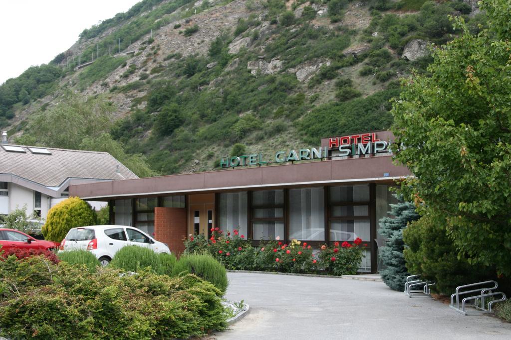 Hotel Garni Simplon Brigerbad Kültér fotó
