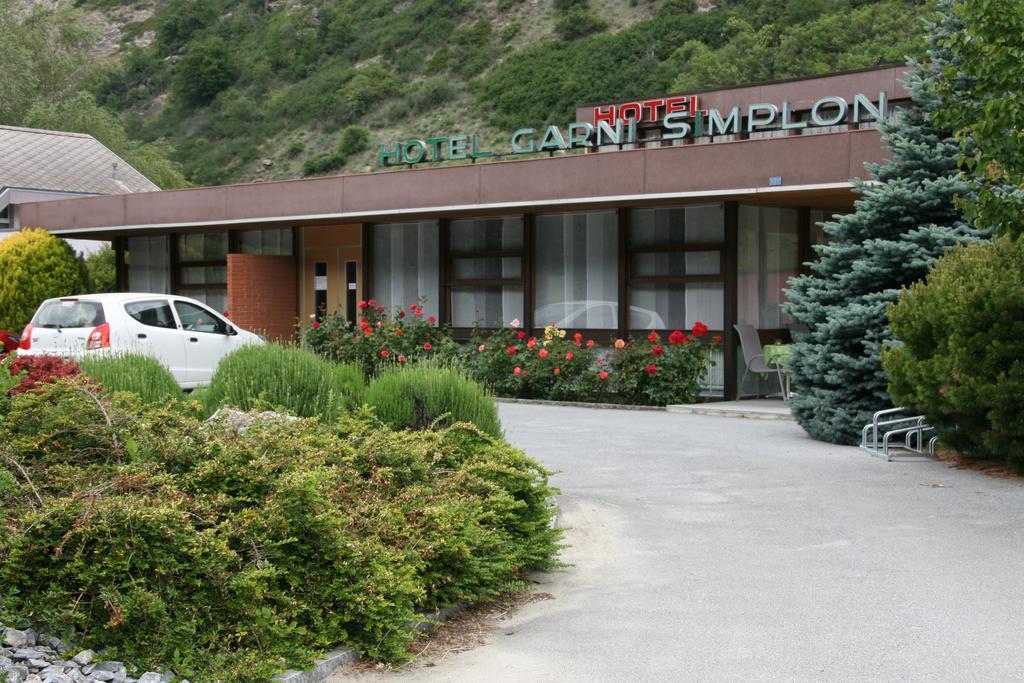Hotel Garni Simplon Brigerbad Kültér fotó